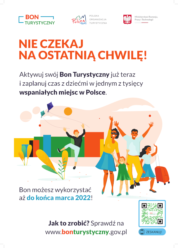 polski bon turystyczny plakat